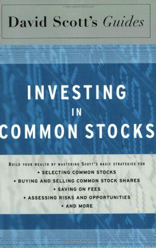 David scott s guide to investing in common stocks david. - Dual camera hd car dvr user manual gbeshop.