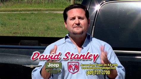 David stanley ram. 2 miles away Phone (405) 458-8813 Hours of Operation Monday 8:30 AM - 8:00 PM Tuesday 8:30 AM - 8:00 PM Wednesday 8:30 AM - 8:00 PM Thursday 8:30 AM - 8:00 … 
