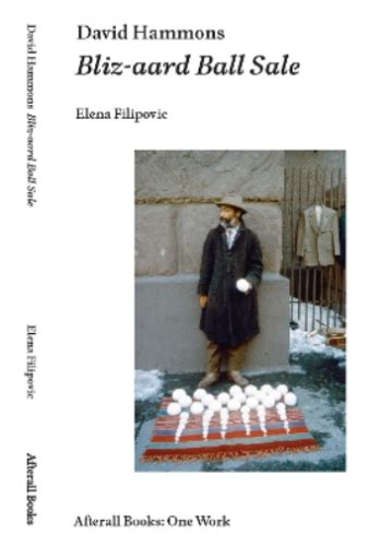 Full Download David Hammons Afterall Books  One Work By Elena Filipovic