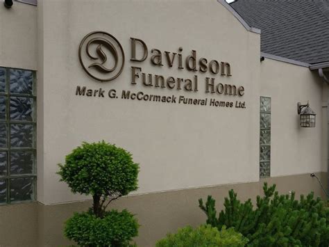 Davidson funeral homes photos. .  ...
