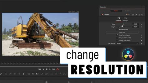 Davinci Resolve Resolution