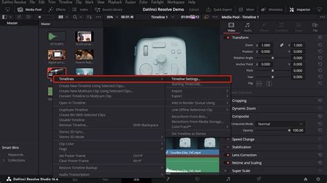 Davinci Resolve Resolution 3 methods