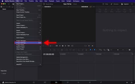 Davinci Resolve Resolution for instagram