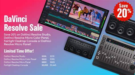 Davinci Resolve Studio process