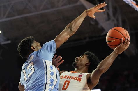Davis, Bacot lead No. 8 North Carolina to 65-55 victory over 16th-ranked Clemson