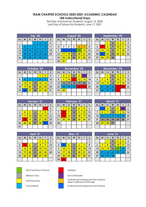 Davis Academic Calendar