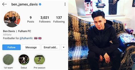 Davis James Instagram Singapore