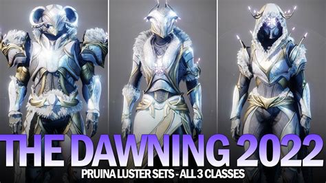 The Dawning 2022 armor sets Bungie. Only standard armor mods have been unlocked. This includes all options that boost weapon stats like Targeters and Loaders as well as all Combat Style mods such .... 