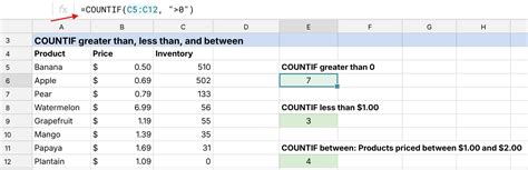 Dax countif greater than.  Remarks When the function finds no rows produ...