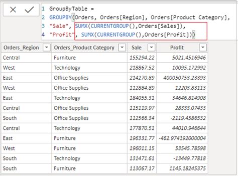 Dax nested group by.  Can be used only inside GroupBy function.  GROUPB...