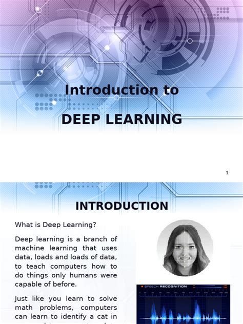 Day 1 Introduction To Deep Learning PDF Scribd.