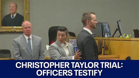 Day 10: Officers questioned in Christopher Taylor murder trial