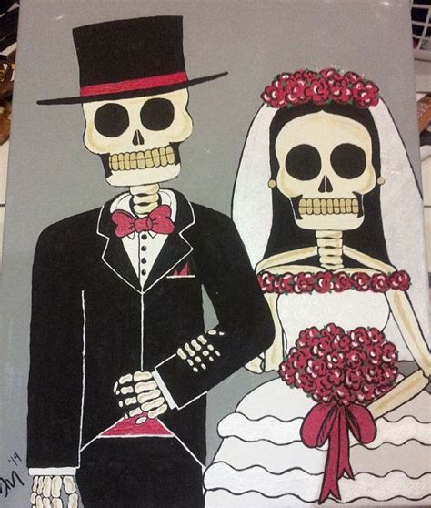 Day Dead Bride Groom - Etsy