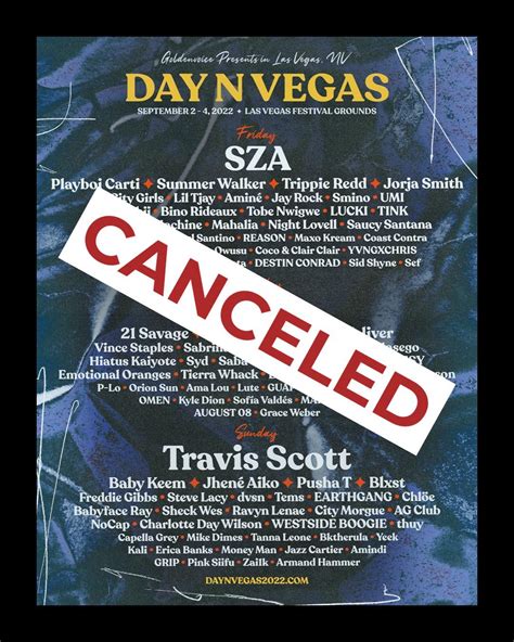 Day N Vegas Festival Canceled - SPIN