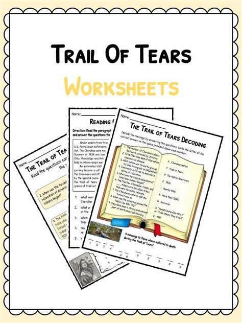 Day Of Tears Worksheets & Teaching Resources Teachers Pay Teachers