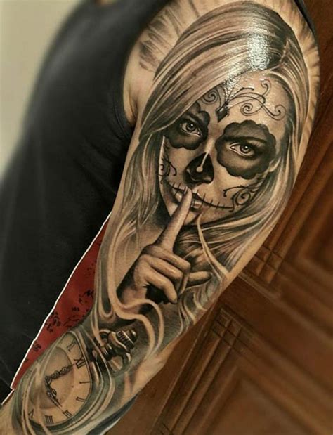 Day Of The Dead Tattoos - Best Day Of The Dead Girl …