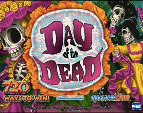 Day of the dead slot machine