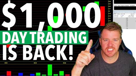 In this video, I explain a simple strategy you can use to consistently make $1000 day trading. There are a lot of misconceptions about trading and so many di...