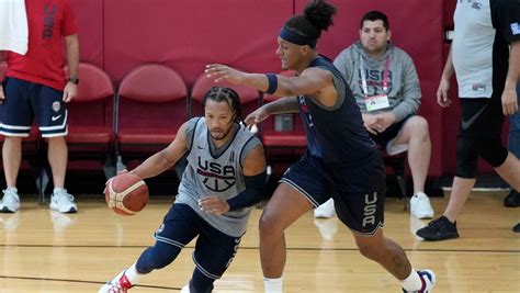 Days after his wedding, Jalen Brunson is on the court with USA Basketball.