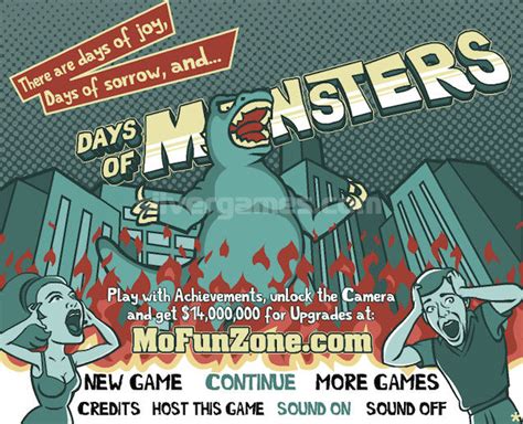 Days of Monsters - Play Online on SilverGames