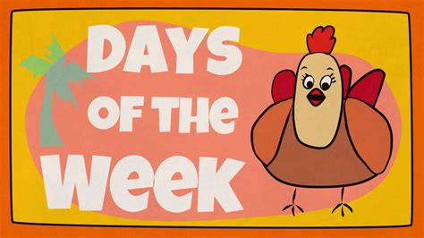 Days of the Week Song The Singing Walrus - MAG.MOE