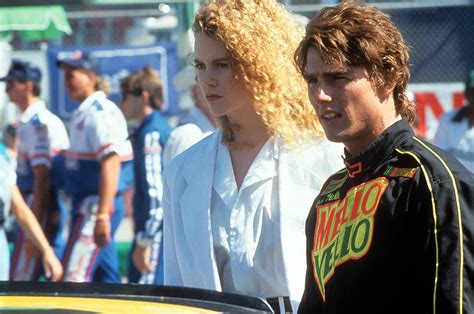 Days of thunder film. Cruise and Towne co-wrote the screenplay concerning a young kid bursting with talent and raw energy who must learn to deal with his mentor, his girlfriend, and eventually the bad guy. First film that featured cameras that were actually on the race cars. If you like Cruise or race cars then this is the movie for you. Directed by: Tony Scott ... 