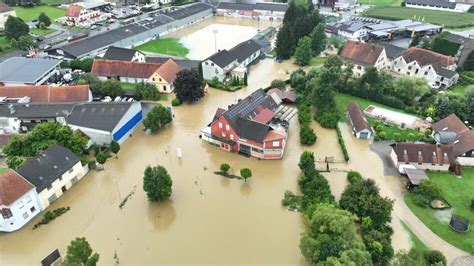 Days of torrential rains and floods in Austria have left 1 person dead, officials say