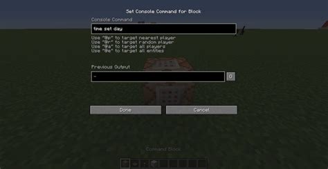 With mobs spawning mostly during the night, it's sometimes helpful to be able to query and change the time. Here are some ways you can query and manipulate the time on your server using commands. The following commands will query the current time on your server: /time query daytime - The current time of day, shown in game ticks (0 …. 