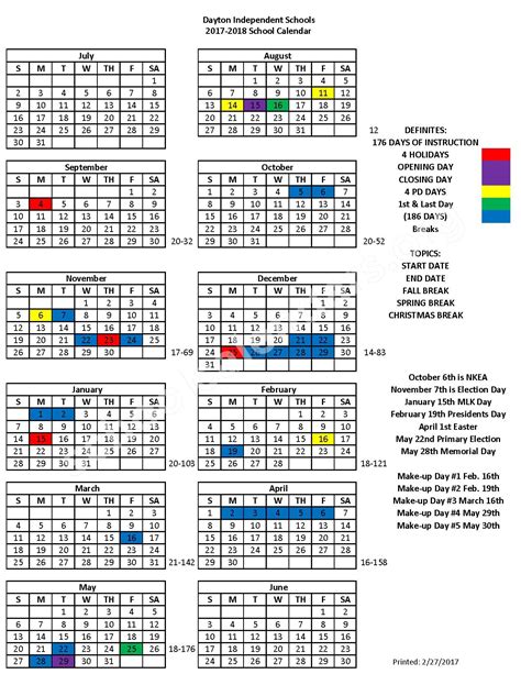 Dayton Isd Calendar