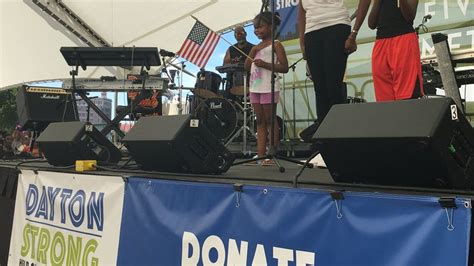 Dayton Strong Benefit Concert at Riverscape today