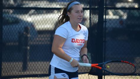 CLEVELAND, Ohio - The University of Dayton women's tennis team fell to Cleveland State University Saturday, March 25 by a final score of 6-1 at the Medical Mutual Tennis Pavilion. Sophomore Neena Katauskas got the Flyers their lone point, winning at No. 2 singles 6-3, 7-5. UD's No. 3 doubles pair of Erica Wojcikiewicz and Jordan Mitchell …. 