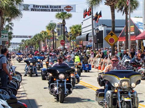 DAYTONA BIKE WEEK. DATE & TIME. March 3 - March 12, 2023 ... 2023 Official Bike Week Welcome Center ... See us at our brand-new location at ONE DAYTONA, Daytona Beach .... 