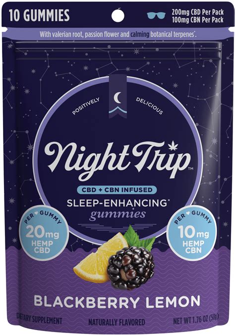 Daytrip Launches NightTrip Gummies With CBD And CBN