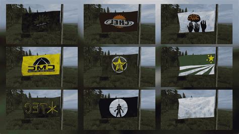 Dayz flags. 2. Reply. Share. ThatPieGuy777. • 4 yr. ago. I found a TON of them in the multi story.. police stations? They have huge glass exteriors with two doors before you enter, with a lobby immediately afterwards. Literally 4 different flags just chilling in there. 2. 