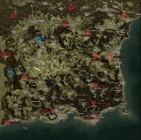 There isn't any good loot there because it's in the spawn zone. So honestly its irrelevant as a fighting hotspot. Another thing is there aren't a lot of military bases on the map. There are many military check points spread all over the map. Ive only found one decent military base so far and it's smaller than troitskoe.