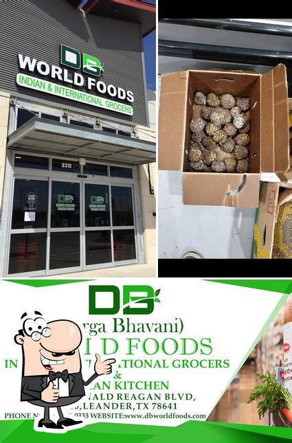 Gift Cards > Leander > Restaurants > DB World Foods. About the Business. DB World Foods. 20 reviews. 15609 Ronald Reagan Blvd Ste B310 Leander, TX. Imported Food International Grocery. How It Works. More than a gift card. A Giftly for DB World Foods is like a DB World Foods gift card or gift certificate except your recipient has more .... 