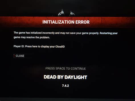 Dbd crashing xbox one.  How to fix initialization error in DBD on Xbox ONE/Series S|X...