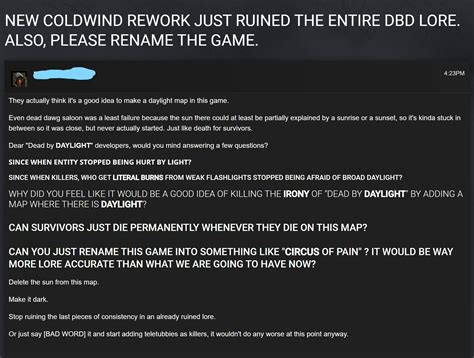 Dbd forums. Things To Know About Dbd forums. 