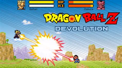 Dbz devolution 2. DBZ Ultimate Power 2. 9 /10 - 18666 votes. Played 2 356 571 times. Action Games Fighting. Play as Goku, Vegeta, Trunks or one of the 70 other characters from the Dragon Ball Z series included in this fighting game made by a fan. Each character has his own attacks and the fights are particularly dynamic and challenging. 