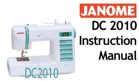 Dc 2010 janome sewing machine manual. - Dyslexia assessing and reporting 2nd edition the patoss guide.