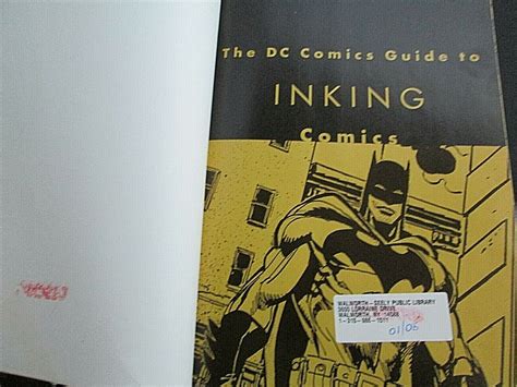 Dc comics guide to inking comics. - Cave art a guide to the decorated ice age caves of europe.