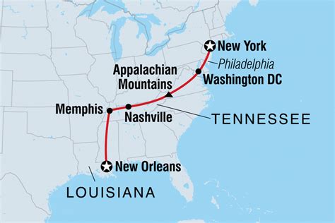 Dc to new orleans. Atlanta. New Orleans. 30 hours Daily Departure. Convenient trips from the Big Apple to the Big Easy. With service from New York City to New Orleans, the Crescent gives travelers a unique window to the beauty and heritage of the American South. You can tour Monticello or enjoy a wine tasting in the charming Virginia college town of Charlottesville. 