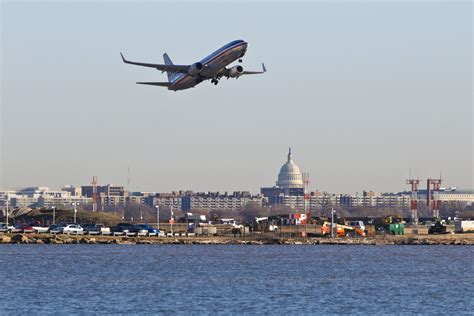 On average, a flight to Washington, D.C. Reagan-N