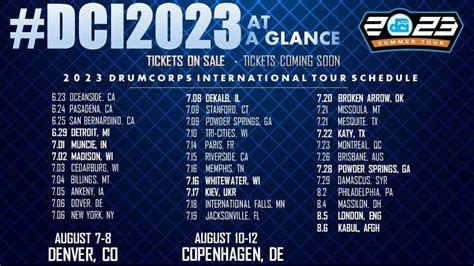 Dci 2023 results. Watch the Bluecoats debut their 2023 show and more before they hit the DCI tour, LIVE exclusively on FloMarching starting July 1! More info 👉 https://flospo... 