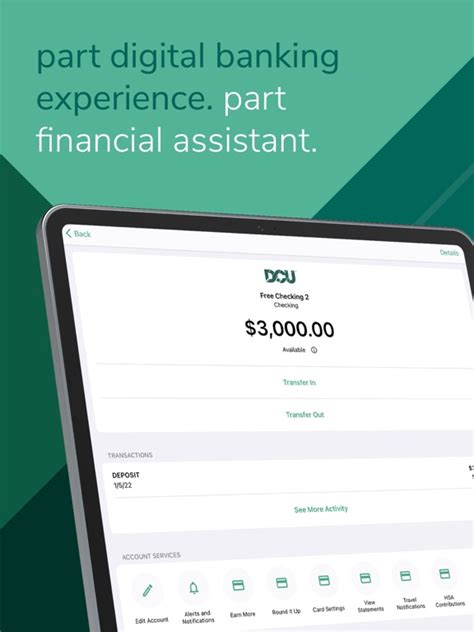 Dcu digital banking sign up. ‎DCU’s digital banking platform brings together innovative tools and unique features that put you in the financial driver’s seat. You can deposit checks, transfer money, view your balance – and a whole lot more. TAKE CONTROL OF YOUR MONEY • FutureLook™ helps you see into your financial future with… 