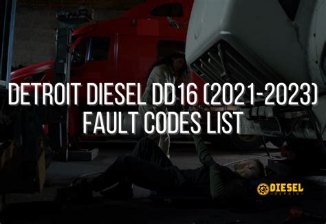 Dd16 Engine Codes