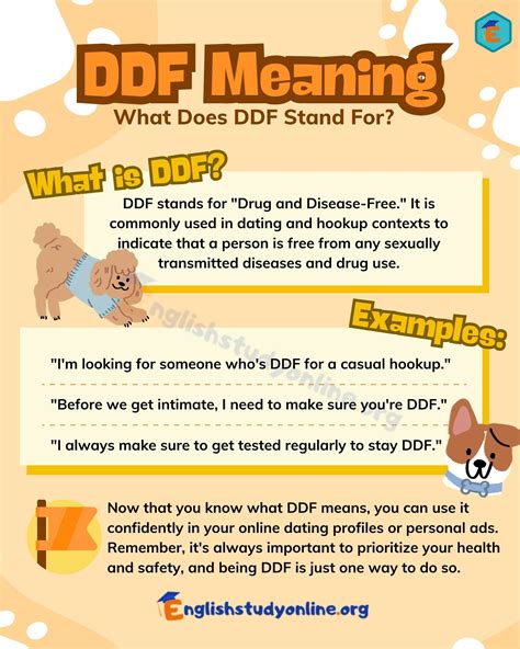 Ddf meaning dating.  It looks simple, but DDF meaning changes depending on context, The acro...