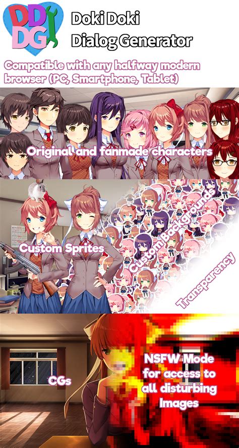 Ddlc dialogue box generator.  Log in with itch.  This is My Ultimate Collection of Co...
