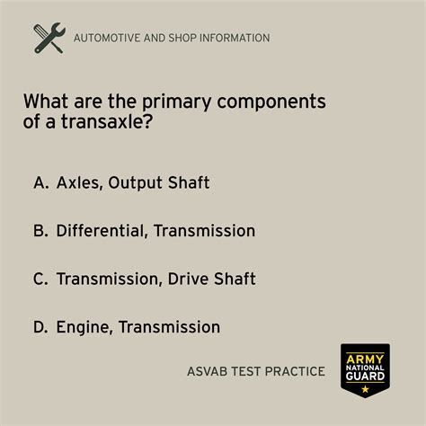 Ddrpt. Army ASVAB Practice Test Score. To join the Army or Army National Guard, you must have a minimum AFQT score of 31. A recruit may be accepted with a high school equivalent, such as a GED, with a score of 50. You must also have an ASVAB score of 50 to receive benefits such as enlistment bonuses and the Army College … 