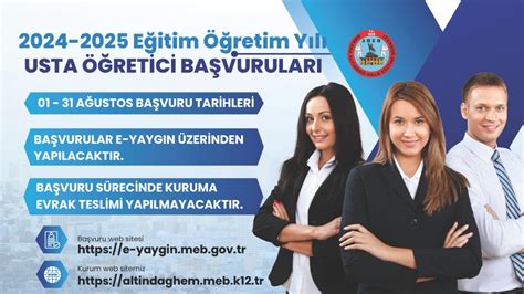 Değerli Usta Öğretici Adaylarımız;.